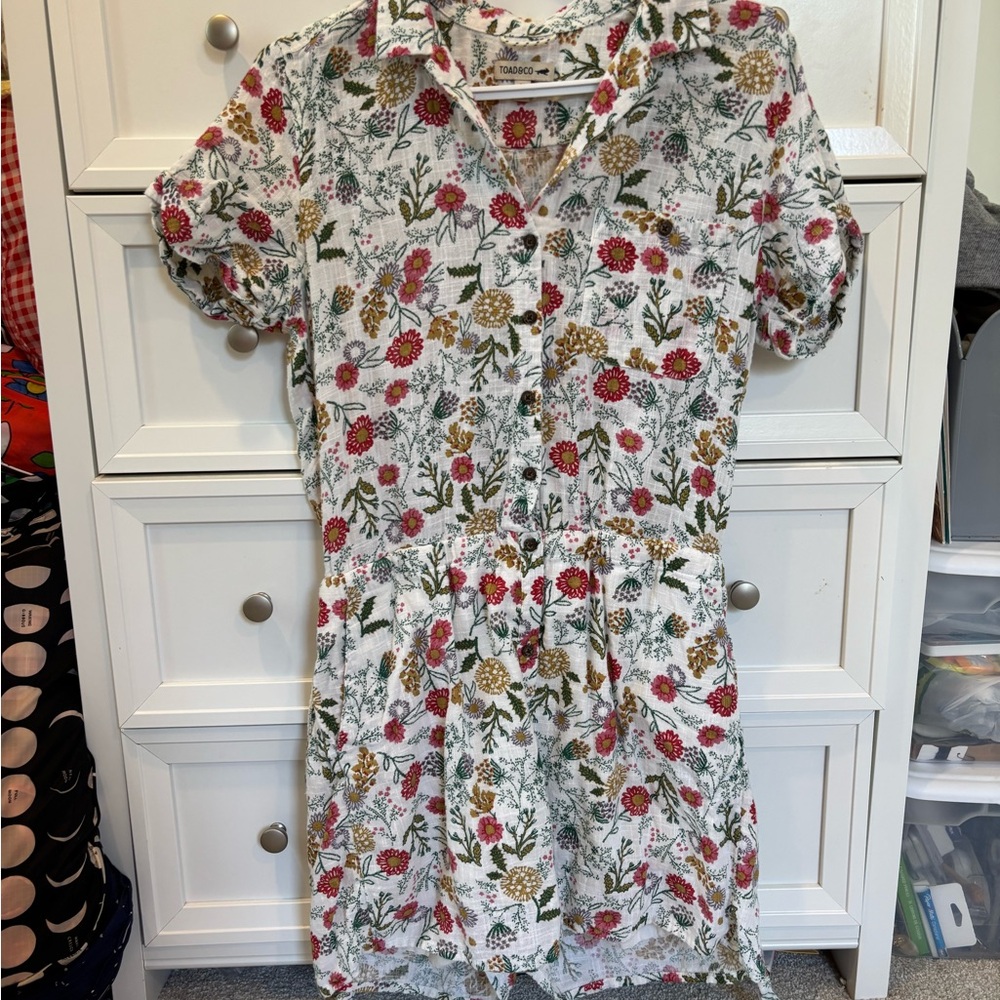 Toad&Co Multicolor Floral Dress - Picture 2 of 13
